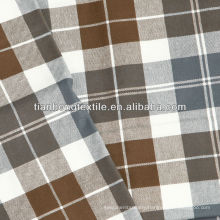 Cotton Check Plaid Flannel Fabric